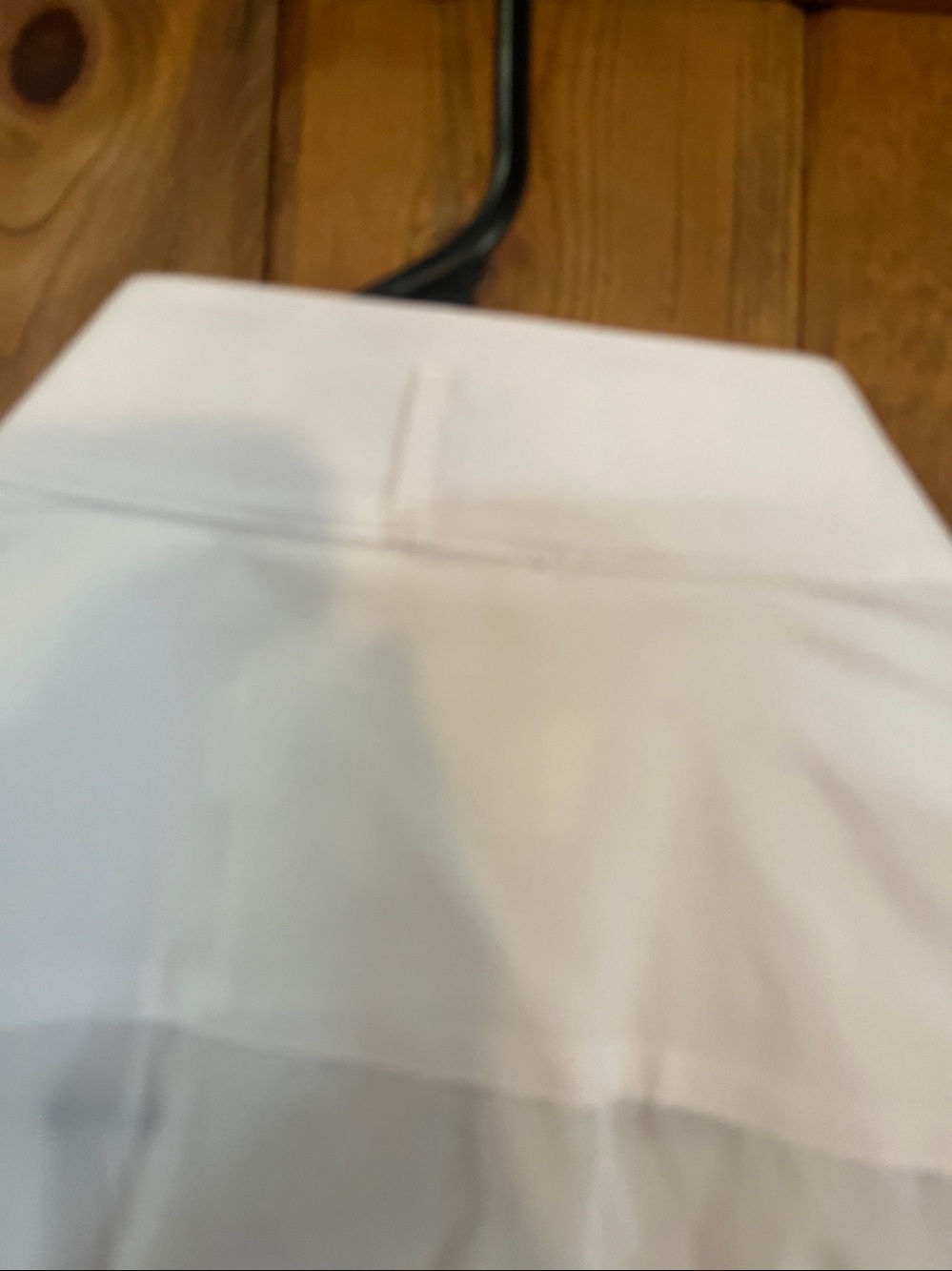 Marquis 16.5 /32-33.  XL white tuxedo dress shirt. 1184. - Picture 7 of 10